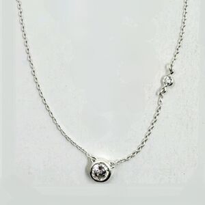 Silpada 925 Sterling Silver CZ Marvel Necklace N2798